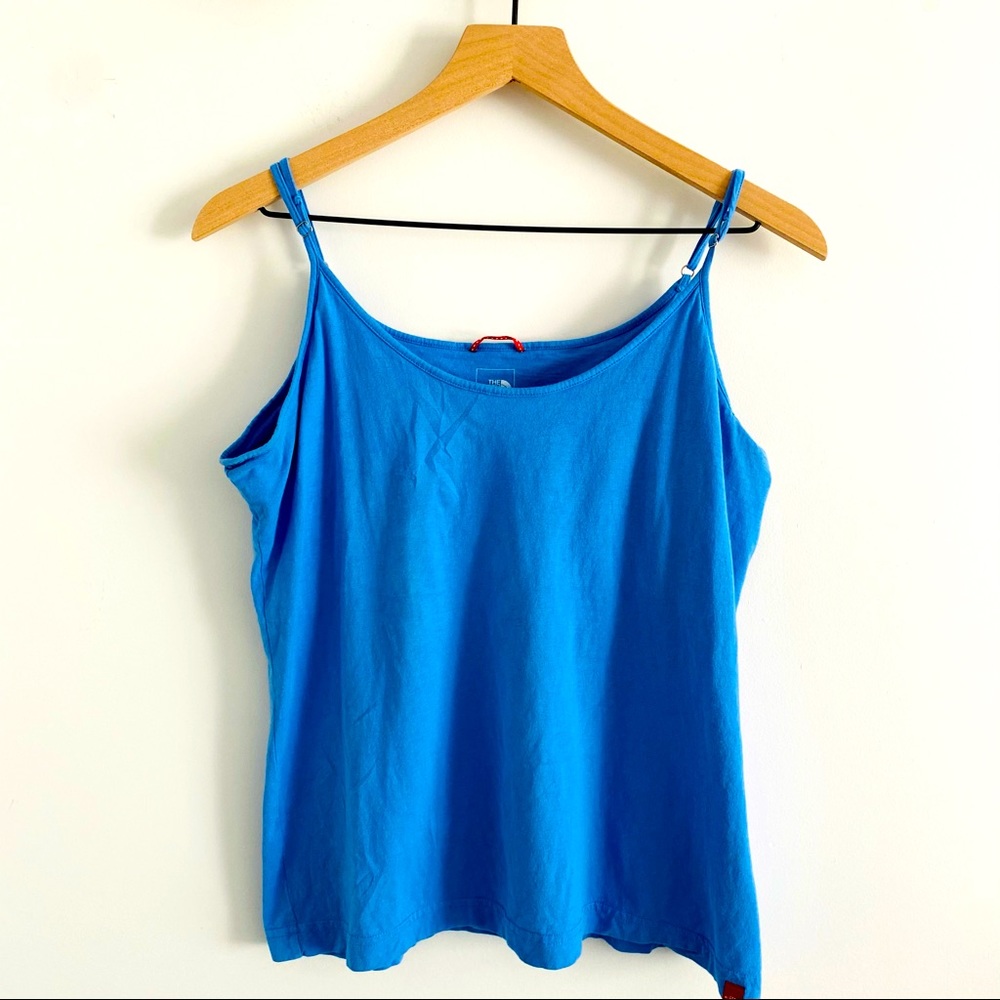 The North Face Blue Athletic Tank Top